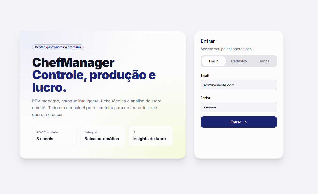 Chef Manager